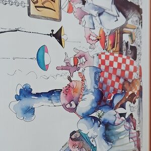 Vintage 1982 Leo Meiersdorff Creole Brunch Framed print